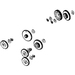 Zebra P1014137 - TTP2000 - KR403 - 1 Stück(e)