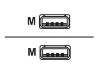Datalogic USB-Kabel - USB (M) zu USB (M) - 2.4 m