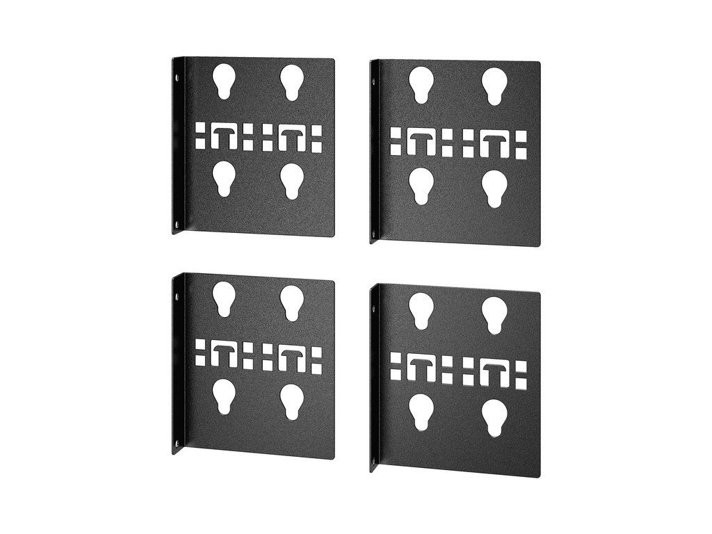 APC Easy Rack - PDU-Montageklammmern - Schwarz