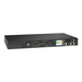 APC Netshelter Rack Automatic Transfer Switch - 1HE - 20A - 120V - 2 L5-20 IN - 10 5-20R OUT - 50/60 Hz - Rackmount - 1U - 10 AC-Ausgänge - Schwarz