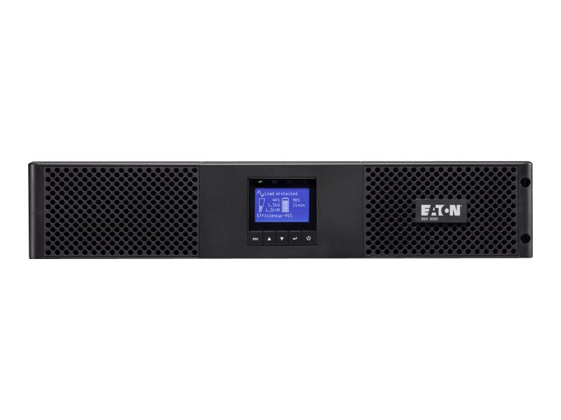 Eaton 9SX 9SX2000IR - USV (Rack - einbaufähig) - Wechselstrom 200/208/220/230/240 V - 1800 Watt - 2000 VA - RS-232, USB - Ausgangsanschlüsse: 8 - PFC - 2U - 48.3 cm (19")