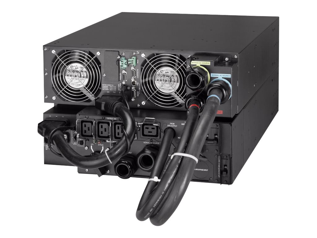 Eaton 9PX 9PX11KIRTNBP31 - USV (in Rack montierbar/extern) - Wechselstrom 380/400/415 V - 10000 Watt - 11000 VA - Ethernet 10/100/1000, RS-232, USB - PFC - 6U - 48.3 cm (19")