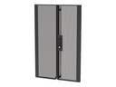 APC Rack-Tür - Schwarz - 20U - für NetShelter