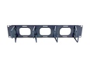 APC Kabel - Organizer - Schwarz - 2U - für