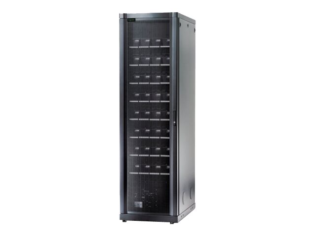 APC Symmetra PX Extended Run Premium Battery Cabinet Fully Populated w/ Battery Modules - Batteriegehäuse - Wechselstrom 208 V - 8 x Batterie - Schwarz - für Symmetra 6kVA, 8KVA, 8KVA (Expandable to 16KVA)