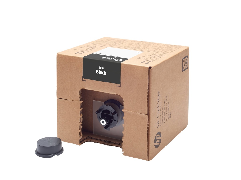 HP 869 - 3 L - Schwarz - original - PageWide