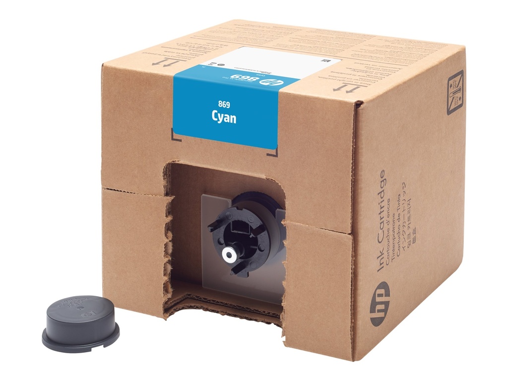 HP 869 - 3 L - Cyan - original - PageWide XL