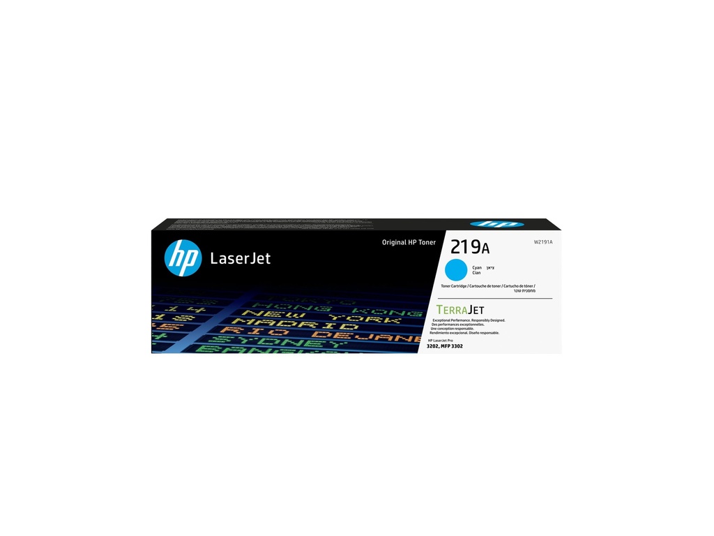 HP 219A - Cyan - original - LaserJet - Tonerpatrone (W2191A)