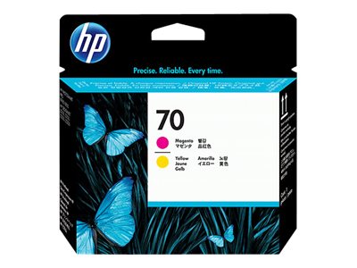 HP 70 - Gelb, Magenta - Druckkopf - für DesignJet