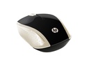 HP 200 Silk Gold Wireless Mouse - Maus - 1.000 dpi