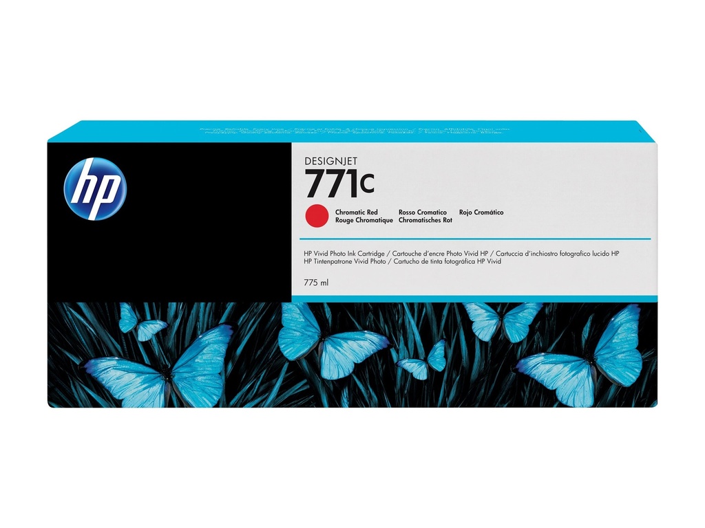 HP 771C - 775 ml - Chromatic Red - original -