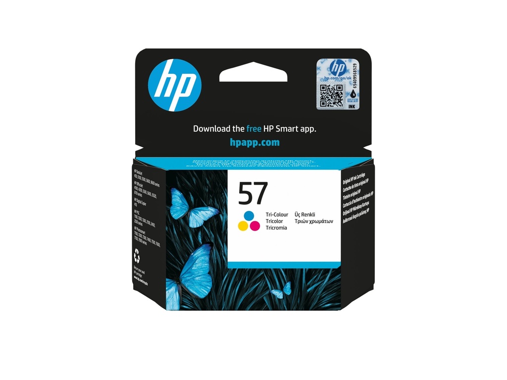 HP 57 - 17 ml - Farbe (Cyan, Magenta, Gelb) -
