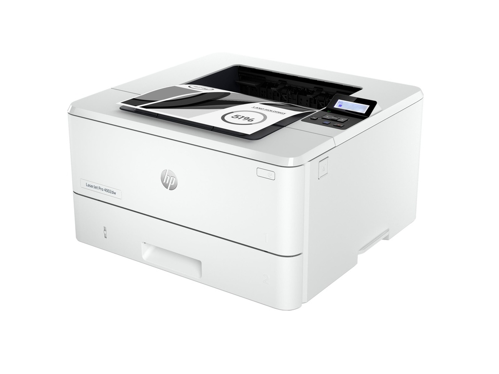HP LaserJet Pro 4002dw Drucker - Laser - 1200 x 1200 DPI - A4 - 40 Seiten pro Minute - Doppelseitiger Druck - Weiß