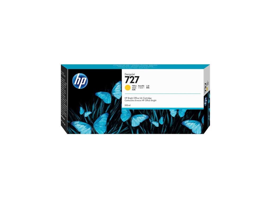 HP 727 - 300 ml - mit hoher Kapazität - Gelb