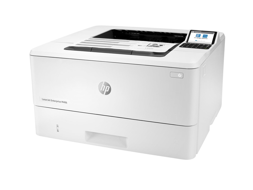 HP LaserJet Enterprise M406dn - Drucker - s/w