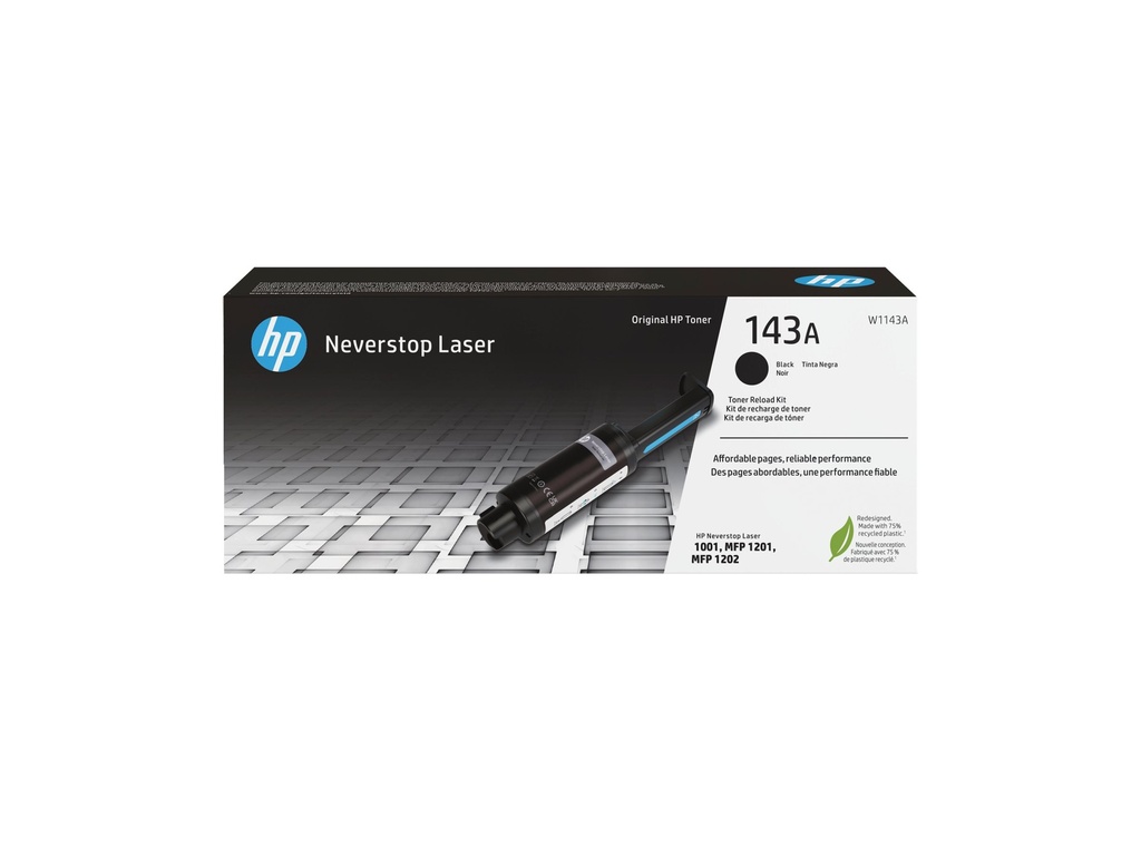 HP 143A Reload Kit - Schwarz - Tonernachfüllung