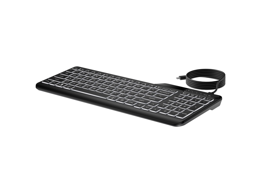 HP 400 - Tastatur - Multi-Device, kompakt, 2-Zonen-Layout