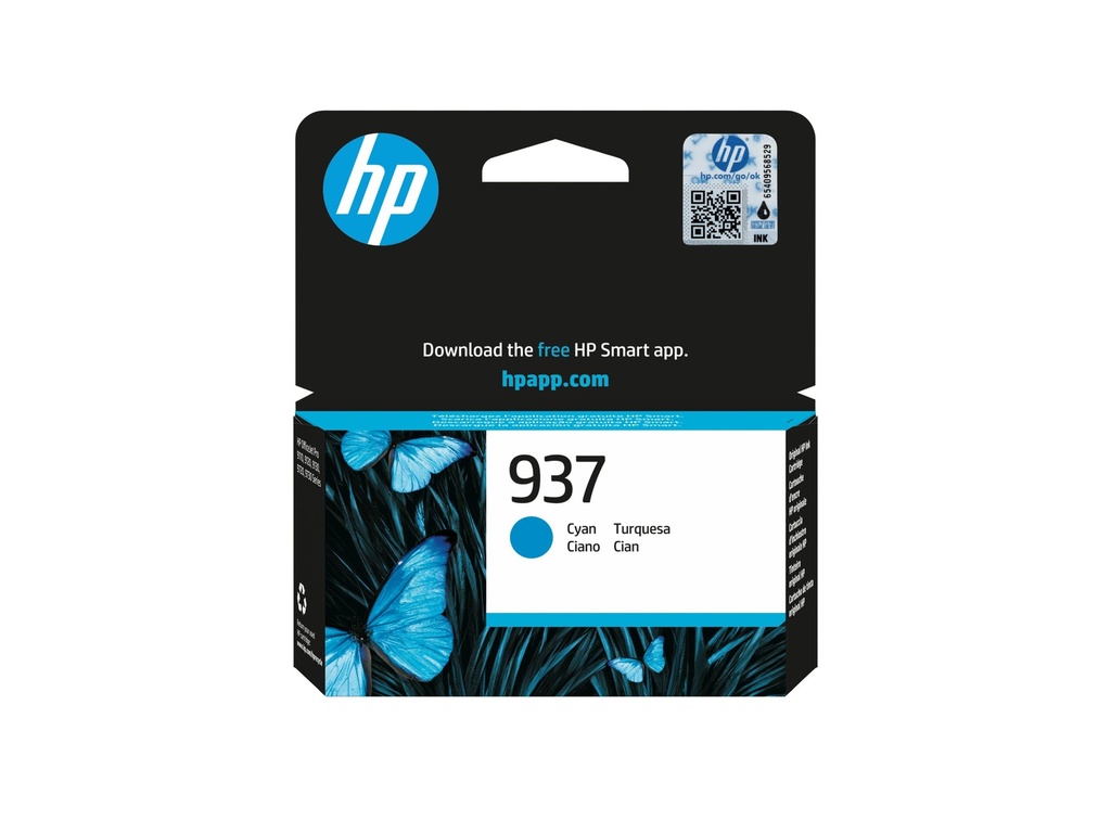 HP 937 - Cyan - original - Tintenpatrone - für