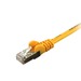 Synergy 21 Kabel Patch-RJ45 S-FTP SF/UTP CAT5e*gelb* - Kabel - Netzwerk