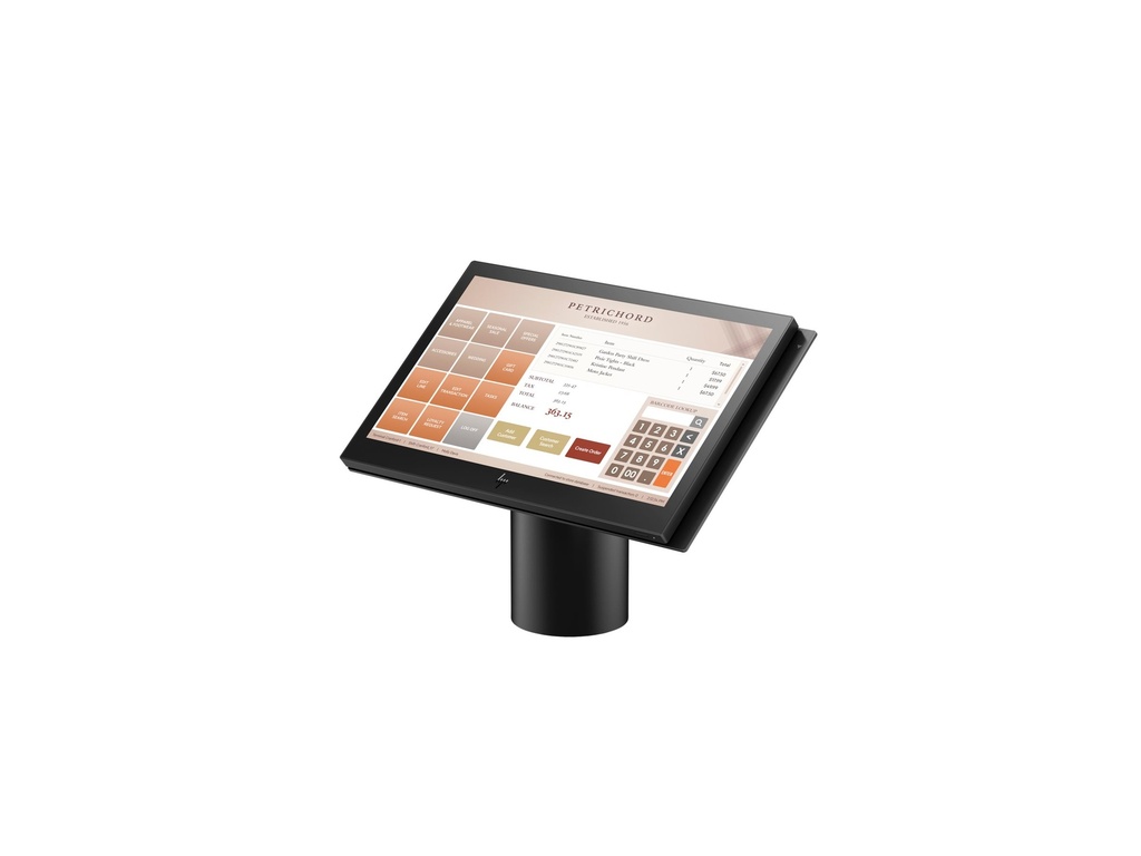 HP Engage One 143 - All-in-One (Komplettlösung) - 1 x Core i3 7100U / 2.4 GHz - RAM 8 GB - SSD 256 GB - NVMe, TLC - HD Graphics 620 - 1GbE - Win 10 IoT Enterprise 2016 LTSB 64-bit - Monitor: LED 35.56 cm (14")