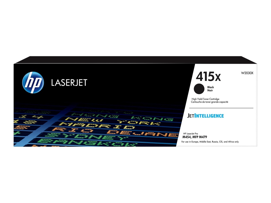 HP 415X - Hohe Ergiebigkeit - Schwarz - original - LaserJet - Tonerpatrone (W2030X)