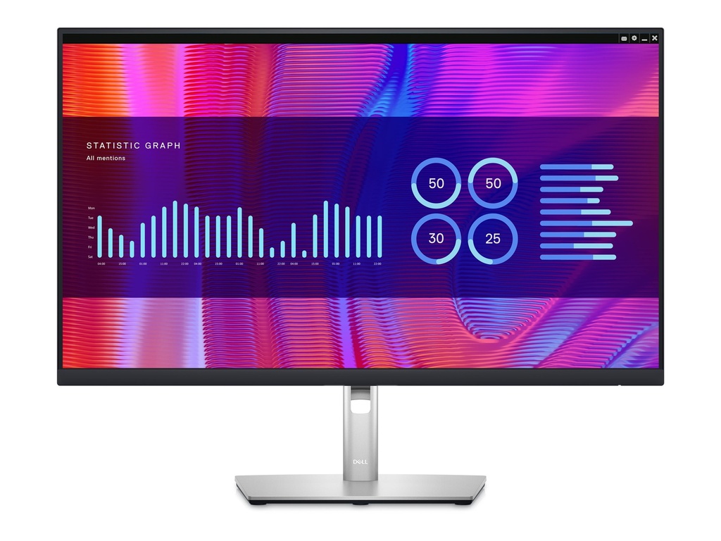 Dell P2723DE - LED-Monitor - 68.6 cm (27") (26.96" sichtbar)