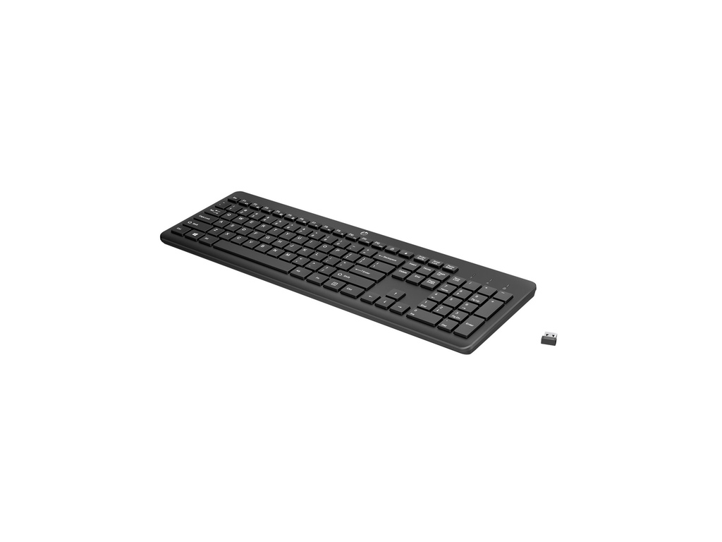 HP 230 - Tastatur - kabellos - 2.4 GHz - Deutsch
