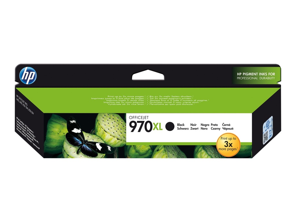 HP 970XL - Hohe Ergiebigkeit - Schwarz - original