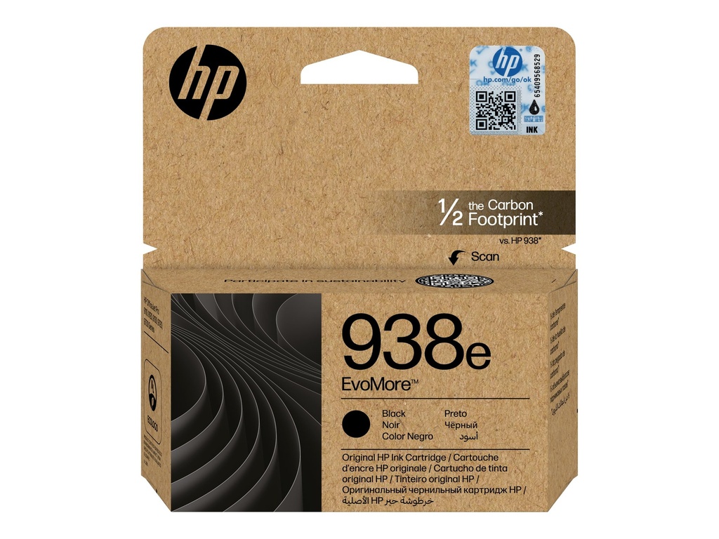 HP 938e EvoMore - Schwarz - original - Tintenpatrone