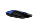 HP Z3700 - Maus - optisch - kabellos - 2.4 GHz - kabelloser Empfänger (USB)