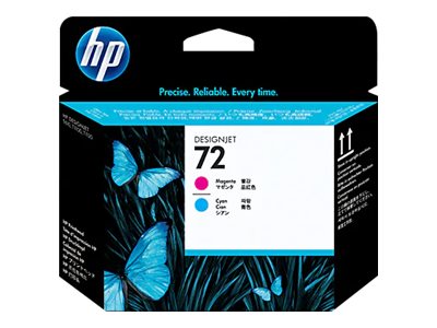HP 72 - Cyan, Magenta - Druckkopf - für DesignJet