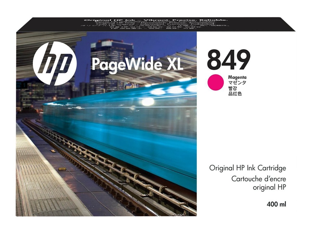 HP 849 - 400 ml - Magenta - original - PageWide