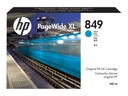 HP 849 - 400 ml - Cyan - original - PageWide