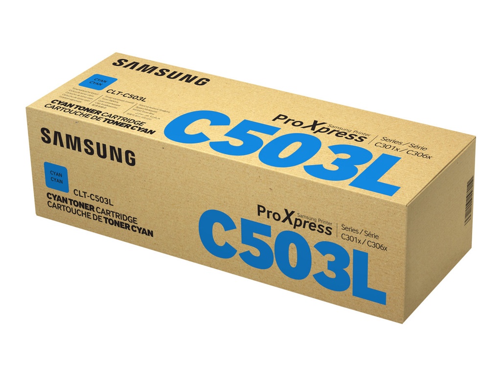 HP CLT-C503L - Hohe Ergiebigkeit - Cyan - original - Tonerpatrone (SU014A)