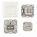 Synergy 21 S216357 - 2 x RJ-45 - 6a - Weiß - 50 mm - 50 mm - 5,6 cm