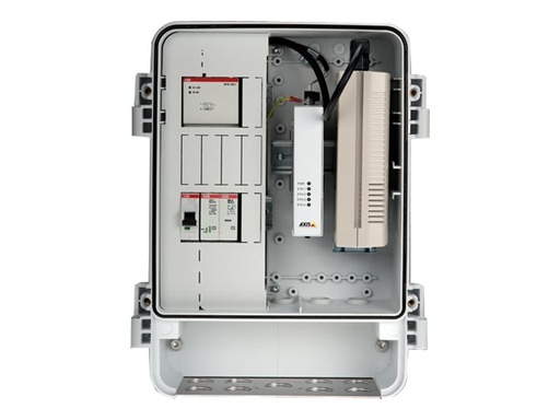 [5505-431] Axis T98A18-VE Media Converter Cabinet A - Medienkonverter - 1GbE - 10Base-T, 100Base-TX, 1000Base-X, 100Base-X - 2 Anschlüsse - RJ-45 / SFP (mini-GBIC)