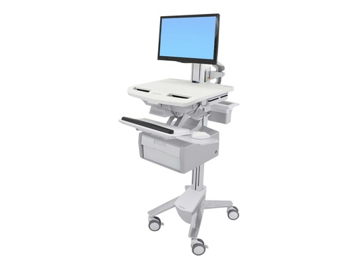 [SV43-13B0-0] Ergotron StyleView - Wagen für LCD-Anzeige/Tastatur/Maus/Barcodescanner/CPU ( offene Architektur ) - verriegelbar