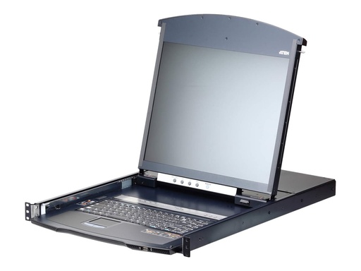 [KL1108VN US] ATEN KL1108VN - KVM-Konsole mit KVM-Switch - 8 Anschlüsse - USB - Englisch - 48.3 cm (19")
