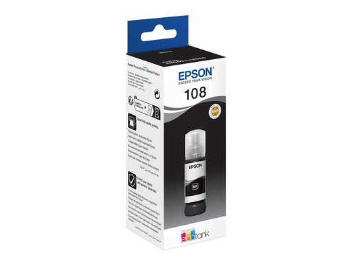 [C13T09C14A] Epson EcoTank 108 - 70 ml - Schwarz - original