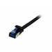 [S216856V2] Synergy 21 Patchkabel RJ45 Cat6a 500Mhz schwarz U/FTP flach TPE Superflex AWG32 - Kabel - Netzwerk