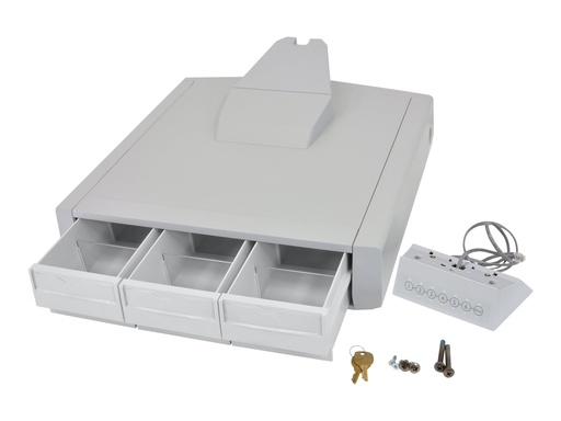 [97-867] Ergotron SV44 Primary Triple Drawer for LCD Cart - Montagekomponente (Schubfach)