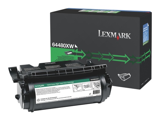 [64480XW] Lexmark Besonders hohe Ergiebigkeit - Schwarz