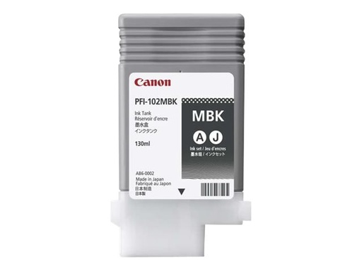 [0894B001] Canon PFI-102 MBK - 130 ml - mattschwarz - original