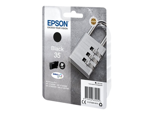 [C13T35814010] Epson 35 - 16.1 ml - Schwarz - original - Blisterverpackung