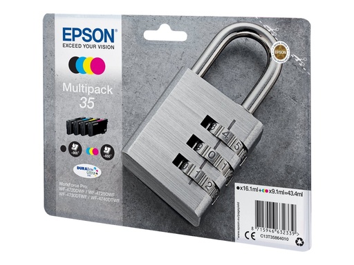 [C13T35864020] Epson 35 Multipack - 4er-Pack - Schwarz, Gelb