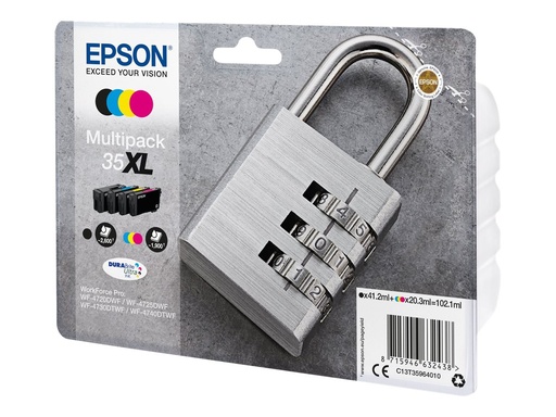 [C13T35964020] Epson 35XL Multipack - 4er-Pack - XL - Schwarz