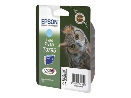 [C13T07954010] Epson T0795 - Hell Cyan - original - Tintenpatrone