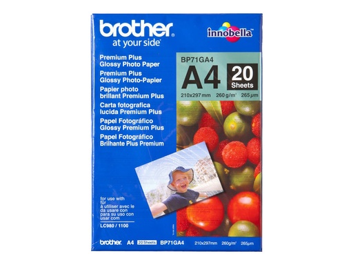 [BP71GA4] Brother Innobella Premium Plus BP71GA4 - Glänzend - A4 (210 x 297 mm)