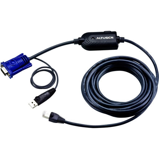 [KA7970] ATEN KA7970 USB KVM Adapter Cable (CPU Module) - Tastatur- / Video- / Maus- (KVM-) Kabel - RJ-45 (M) bis USB, HD-15 (VGA) (M)