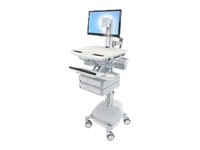 [SV44-1321-C] Ergotron Cart with LCD Pivot, SLA Powered, 2 Drawers - Wagen (nur Laden)